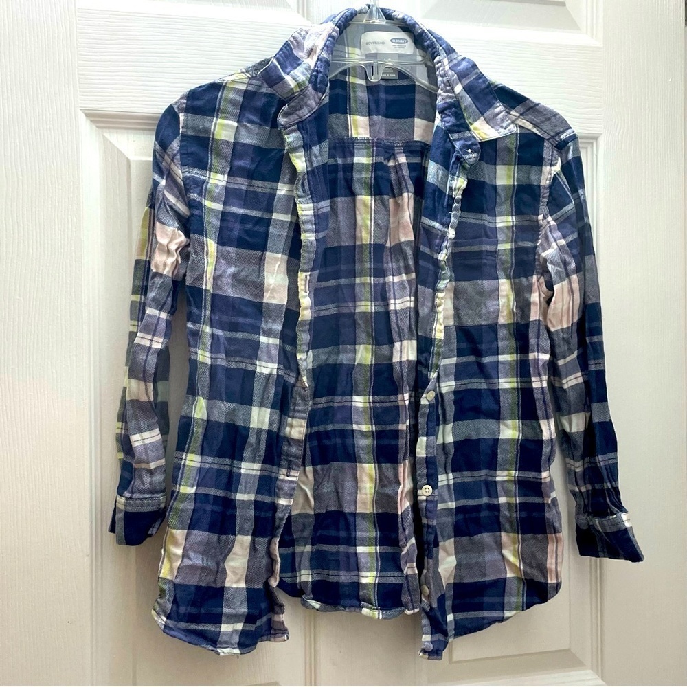 Girls Flannel- Size L (10-12)